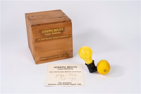 Joseph Beuys (Krefeld 1921 - Düsseldorf 1986)  - Capri-Batterie, 1985