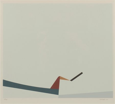 Arturo Bonfanti (Bergamo 1905 - Bergamo 1978)  - Senza titolo , 1971