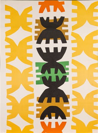 Giuseppe Capogrossi (Roma 1900 - 1972)  - Quarzo III, 1970