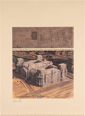 Christo (Gabrovo 1935 - New York  2020)  - Wrapped Reichstag, 2003