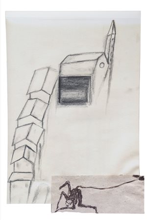 Enzo Cucchi (Morro d'Alba 1949)  - Pesato, 2024