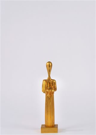Giorgio de Chirico (Volos 1888 - Roma 1978)  - La musa dell'antichità, 1970/'98