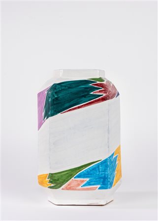 Piero Dorazio (Roma 1927 - Perugia 2005)  - Vaso, 1978