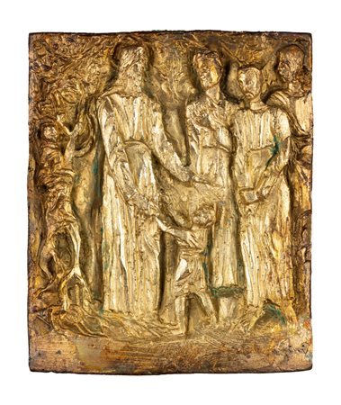 Pericle Fazzini (Grottammare 1913 - Roma 1987)  - Gesù tra i bambini, 1972