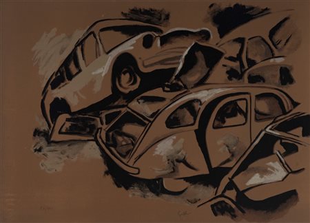 Renato Guttuso (Bagheria 1911 - Roma 1987)  - Senza titolo