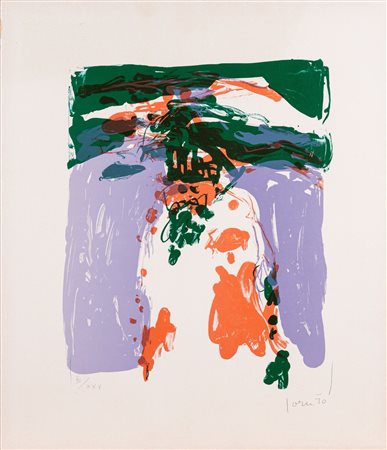 Asger Jorn (Vejrum 1914 - Aarhus 1973)  - Senza titolo, 1970