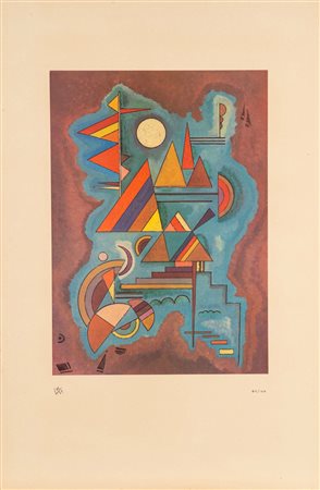 Wassily Kandinsky (Mosca 1866 - Neuilly-sur-Seine 1944)  - Stehend, 1929