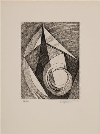 Joseph Lacasse (Tournai 1894 - Parigi 1975)  - Senza titolo, 60s