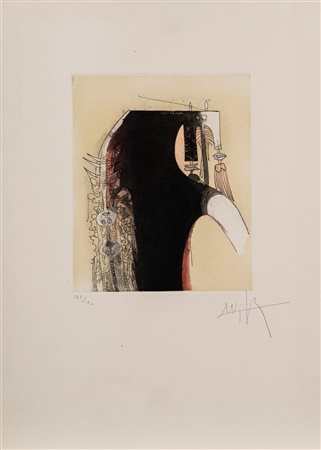 Wifredo Lam (Sagua la Grande 1902 - Parigi 1982)  - Vingtième parallèle, 1966