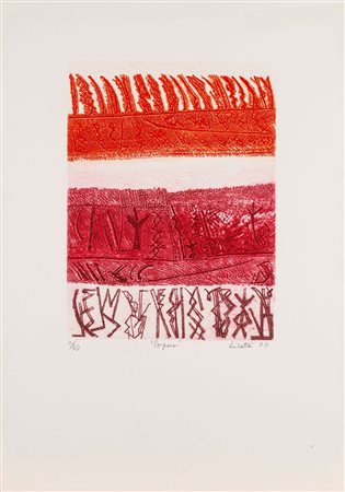 Riccardo Licata (Torino 1929 - Venezia 2014)  - Porpora, 2011