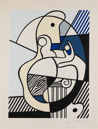 Roy Lichtenstein (New York 1923 - 1997)  - Hommage to Max Ernst, 1975