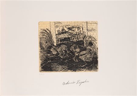 Antonio Ligabue (Zurigo 1899 - Gualtieri 1965)  - Galli