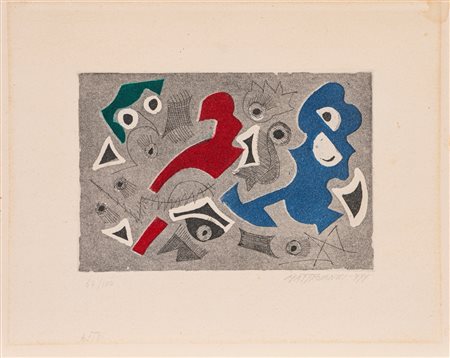 Umberto Mastroianni (Fontana Liri 1910 - Marino 1998)  - Astri, 1971