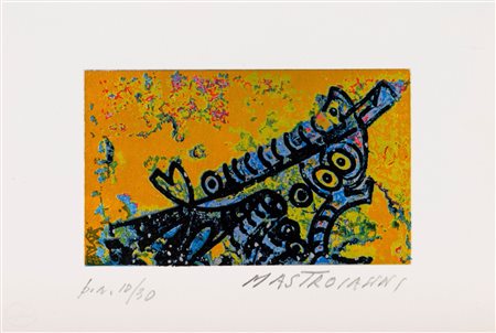 Umberto Mastroianni (Fontana Liri 1910 - Marino 1998)  - Senza titolo