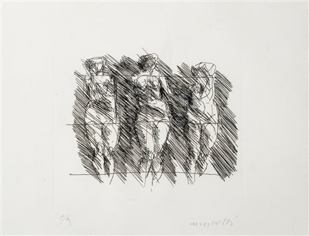 Ennio Morlotti (Lecco 1910 - Milano 1992)  - Senza titolo