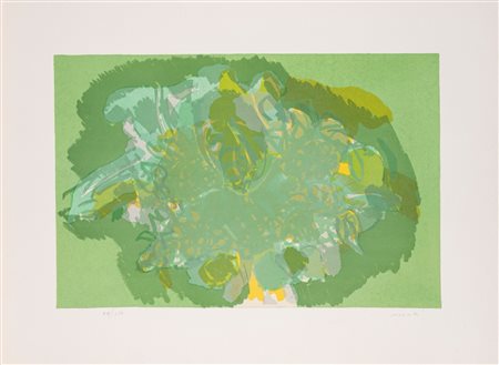 Ennio Morlotti (Lecco 1910 - Milano 1992)  - Vegetazione