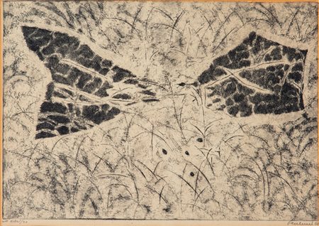 Enrico Paulucci (Genova 1901 - Torino 1999)  - Sull'erba, 1960