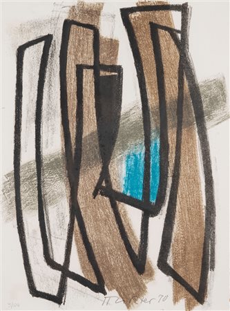 Hans Richter (Berlino 1888 - Locarno 1976)  - Il taccuino del vecchio: ultimi cori per la terra promessa, 1970