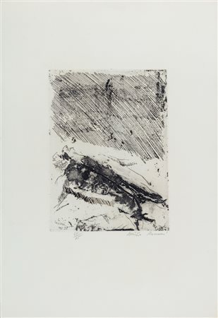 Duilio  Rossoni (Roma 1931 - 2011)  - Ciò che resta, 1964