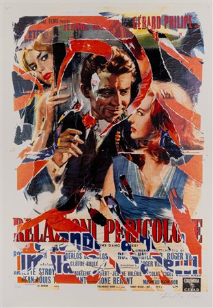 Mimmo Rotella (Catanzaro 1918 - Milano 2006)  - Relazioni pericolose