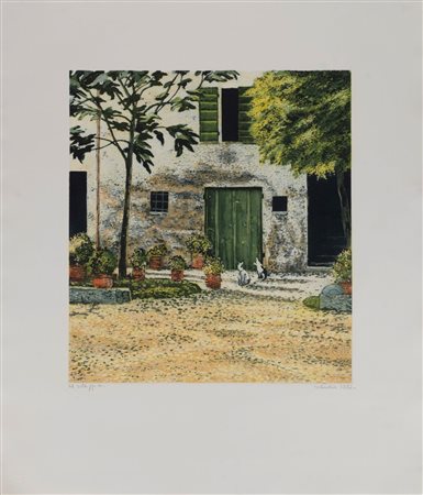 Antonio Saliola (Bologna 1939 - 2024)  - Al sole, 1982