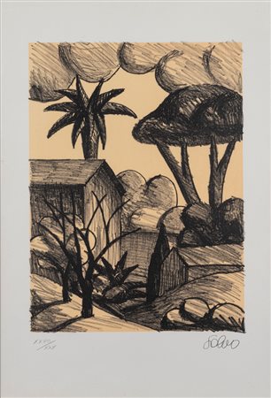Salvo (Leonforte 1947 - Torino 2015)  - Paesaggio