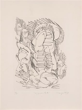 Salvatore Scarpitta (New York 1919 - New York 2007)  - L'agguantato, 1971