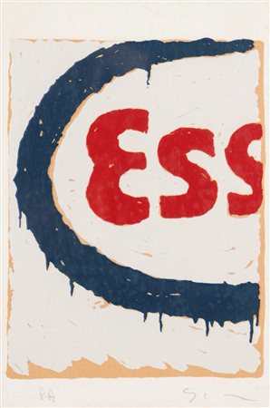 Mario Schifano (Homs 1934 - Roma 1998)  - Esso