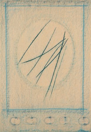Guido Strazza (Santa Fiora 1922)  - Lo specchio delle cose lasciate, 1964