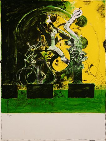 Graham Sutherland (Londra 1903 - 1980)  - Senza titolo, 70s