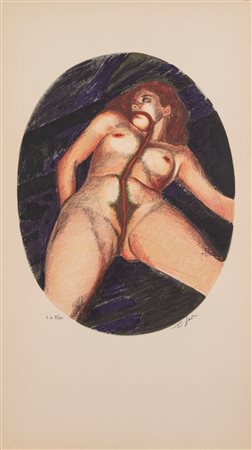 Roland Topor (Parigi 1938 - 1997)  - Une étudiante de Harvard 