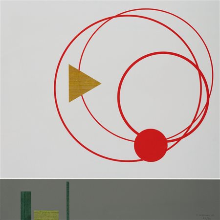 Luigi Veronesi (Milano 1908 - 1998)  - Composizione , 1977