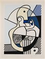 Roy Lichtenstein (New York 1923 - 1997)  - Hommage to Max Ernst, 1975