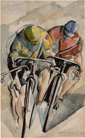 Ciclisti in volata