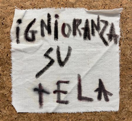MAX ODDONE (1974) - Ignoranza su tela, 2022