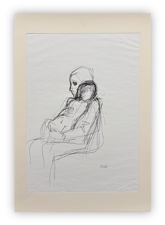 ALBERTO SUGHI (1928-2012) - Maternità, 2002