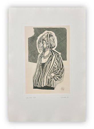 GIUSEPPE GUERRESCHI (1929-1985) - Miss Sidney, 1981