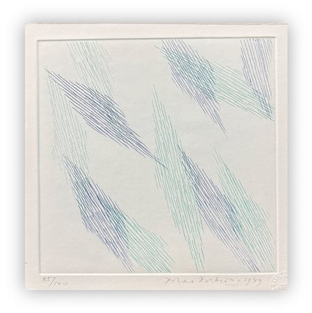 PIERO DORAZIO (1927-2005) - Senza Titolo, 1989