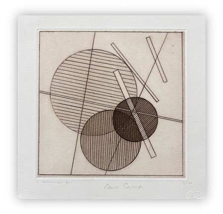 LUIGI VERONESI (1908-1998) - Senza Titolo, 1995