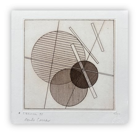 LUIGI VERONESI (1908-1998) - Senza Titolo, 1995