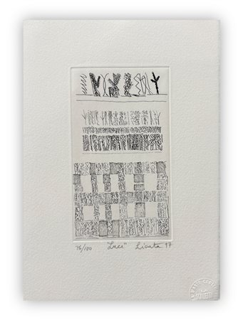 RICCARDO LICATA (1929-2014) - Senza Titolo, 1997