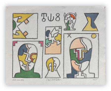 BRUNO CHERSICLA (1937-2013) - Rom comic strip, 2005