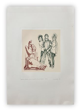 GIUSEPPE GUERRESCHI (1929-1985) - Disperazione dell'Artista, 1981