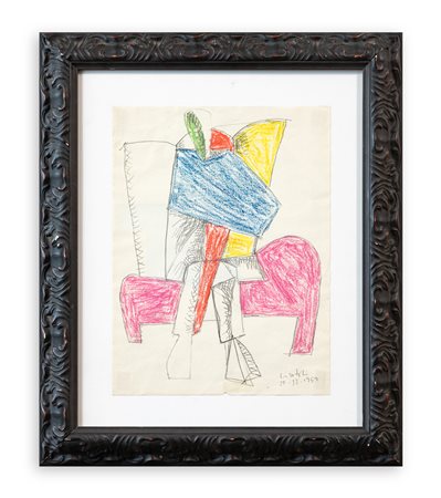 CLAUDIO CINTOLI (1935-1978) - Senza Titolo, 1959