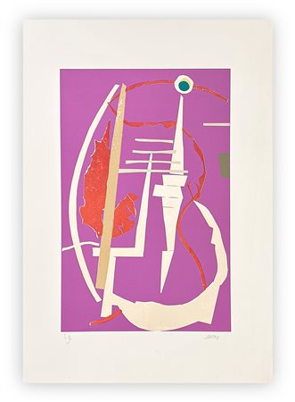 ANDRÉ LANSKOY (1902-1976) - Senza Titolo, 1975