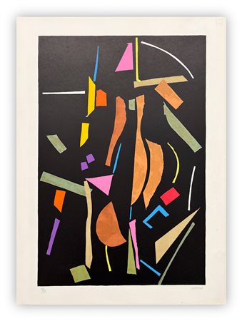 ANDRÉ LANSKOY (1902-1976) - Senza Titolo, 1974