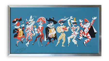 UBERTO BONETTI (1909-1993) - Senza Titolo, 1974