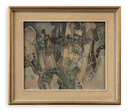 GEORGES DAYEZ (1907-1991) - Sud de Tolede, 1966