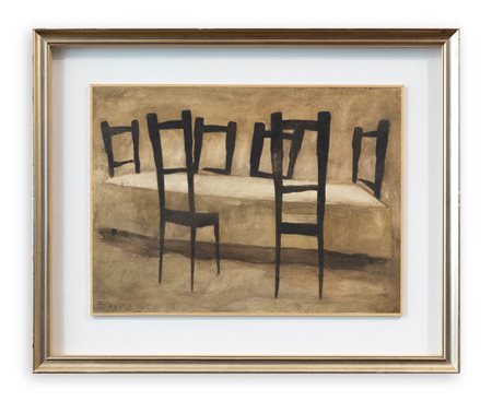 FERRUCCIO BORTOLUZZI (1920-2007) - Senza Titolo, 1946