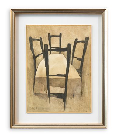 FERRUCCIO BORTOLUZZI (1920-2007) - Senza Titolo, 1943
